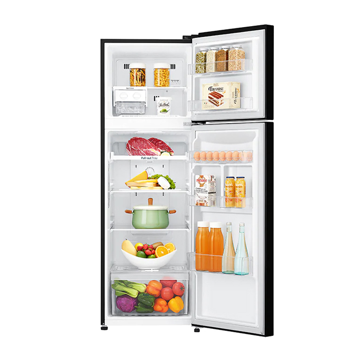 LG Kulkas Two Door 272 Liter - GNC272SXCN